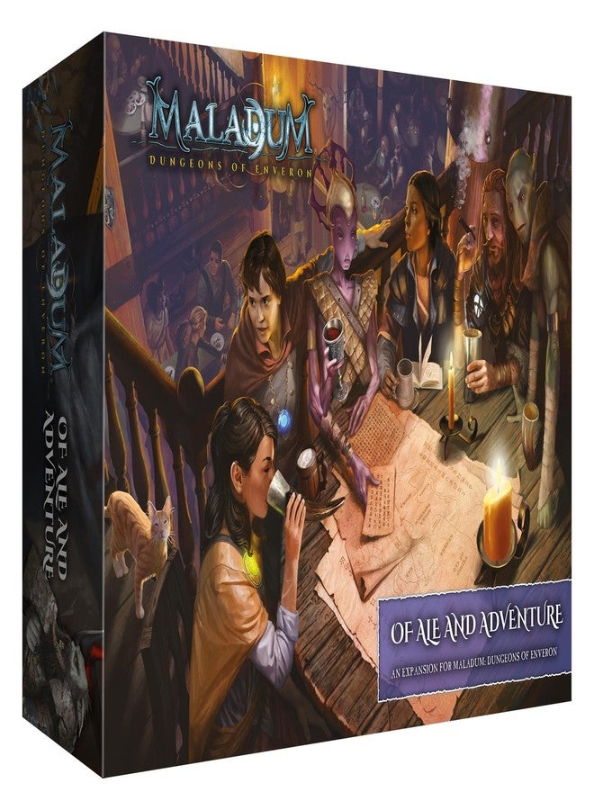 Battle Systems Maladum of Ale & Adventure Expansion - Fantasy Dungeon Crawler Game Immersive Terrain Solo, Co-op and Adversarial Play - Image 1